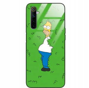 Etui Glass Do REALME 6 Bajki Kreskówki Top Wzory