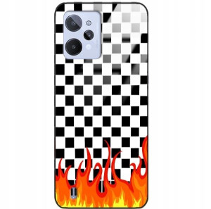 Etui Glass Do REALME C31 Obudowa Modne Top Wzory