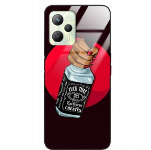 Etui Glass Do REALME C35 Bajki Kreskówki Top Wzory