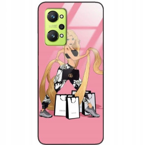 Etui Glass Do REALME GT NEO 2 Hard Princess Wzory