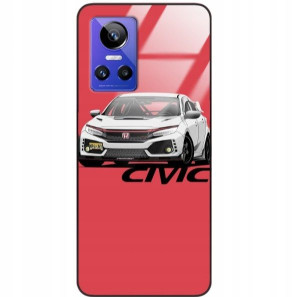 Etui Glass Do REALME GT NEO 3 5G Samochody Wzory