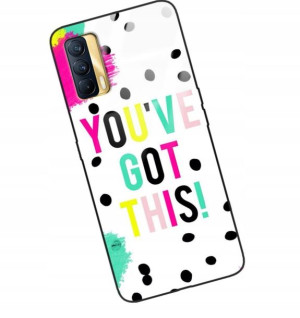 Etui Glass DO REALME V15 Case Modne Wzory