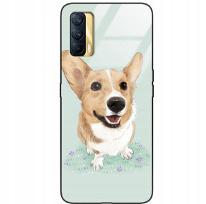 Etui Glass Do REALME V15 Obudowa Modne Mix Wzorów