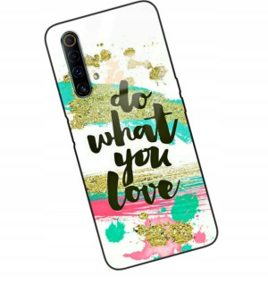 Etui Glass DO REALME X50 Case Modne Wzory