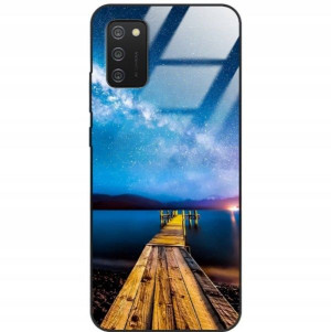 Etui Glass Do SAMSUNG A02S Obudowa Modne Top Wzory