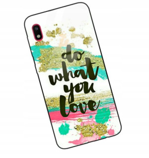 Etui Glass DO SAMSUNG A10 Case Modne Wzory