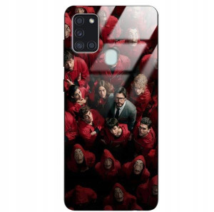Etui Glass Do SAMSUNG A21S Filmy Seriale Top Wzory
