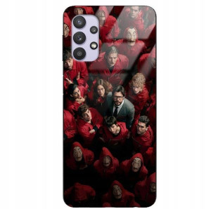 Etui Glass Do SAMSUNG A32 5G Filmy Seriale Wzory