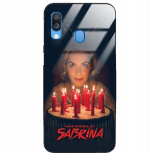 Etui Glass Do SAMSUNG A40 Case Filmy Seriale Wzory