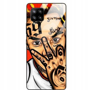 Etui Glass Do SAMSUNG A42 5G Bajki Kreskówki Wzory