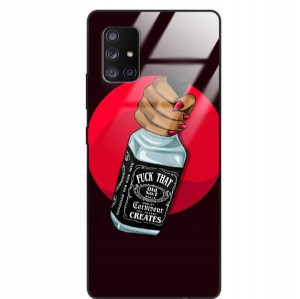 Etui Glass Do SAMSUNG A71 5G Bajki Kreskówki Wzory
