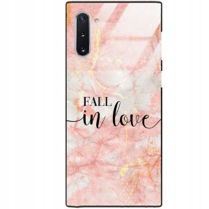 Etui Glass Do Samsung Note 10 Marmurek Mix Wzory