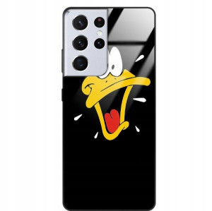 Etui Glass Do SAMSUNG S21 ULTRA 5G Bajkowe Wzory
