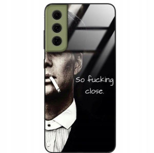 Etui Glass Do SAMSUNG S21FE Filmy Seriale Wzory