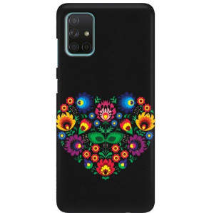 Etui Mat do SAMSUNG A71 Dla Podróżnika Świat Wzory