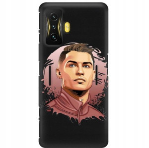 Etui Mat do XIAOMI POCO F4 GT Football Messi Wzory
