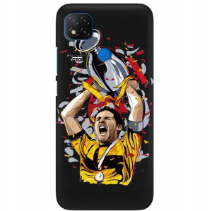 Etui Mat do XIAOMI REDMI 9C Football Ronaldo Wzory