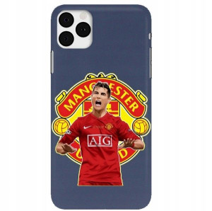 Etui Mat Granat do IPHONE 11 PRO Piłka Nożna Wzory