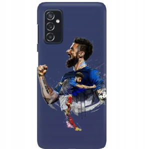 Etui Mat Granat do SAMSUNG M52 5G Football Wzory