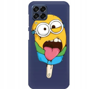 Etui Mat Granat Do SAMSUNG M53 5G Popularne Wzory