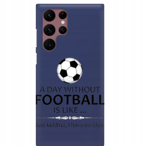 Etui Mat Granat do SAMSUNG S22 ULTRA Lewy Wzory