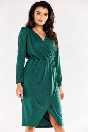 Awama Sukienka Model A548 Bottle Green XL