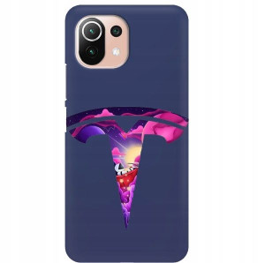 Etui Mat Granat XIAOMI MI 11 LITE 5G Męskie Wzory