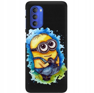 Etui Matowe Do MOTOROLA G51 5G Bajkowe Mix Wzorów