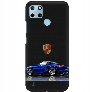 Etui Matowe Do REALME C25Y Motoryzacyjne Top Wzory