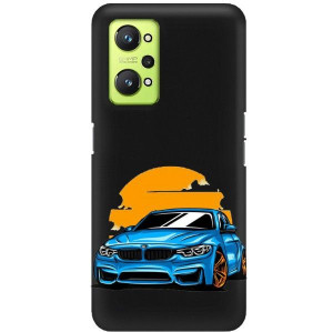 Etui Matowe Do REALME GT NEO 2 Motoryzacyjne Wzory