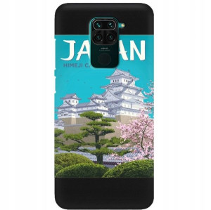 Etui Matowe do XIAOMI REDMI NOTE 9s Podróże Wzory