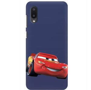 Etui Matowe Granat Do SAMSUNG A02 Bajkowe Wzory