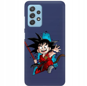 Etui Matowe Granat Do SAMSUNG A33 5G Bajkowe Wzory