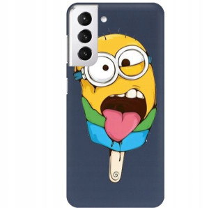 Etui Matowe Granat Do SAMSUNG S21 PLUS 5G Wzory
