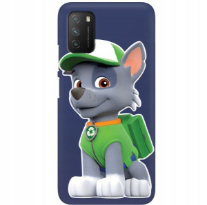 Etui Matowe Granat Do XIAOMI POCO M3 Bajkowe Wzory