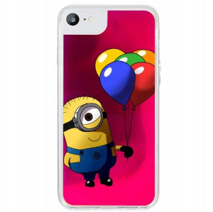 Etui Sand Różowy Do IPHONE SE3 Bajki Dzieci Wzory
