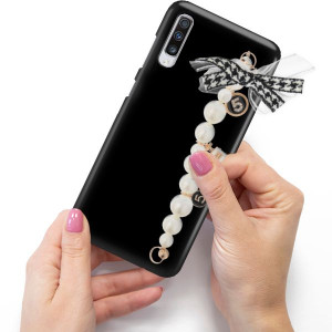 Etui Smooth Z Blinkiem Do Samsung A70 Case Czarny