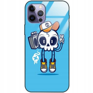 Etui Szklane Do Iphone 14 Pro Mocne Różne Wzory