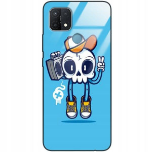 Etui Szklane Do Oppo A15s Girls Mocne Mix Wzory