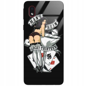 Etui Szklane Do Samsung A01 Core Mocne Mix Wzory