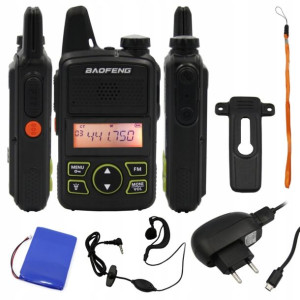 1x Walkie Talkie Baofeng Bf-t1 Mini Krótkofalówka