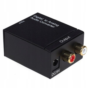 Konwerter Audio Digital Optical Toslink Analog
