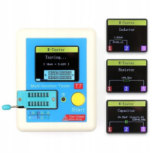 Tester Tranzystorów Lcr-t7 Rlc Esr Diód Pnp Mosfet