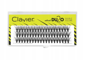 Clavier Kępki Rzęs Duo 10 Mm Podwójna Objętość