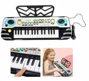 Keyboard Pianino Organy Dzieci Pianinko + Mikrofon