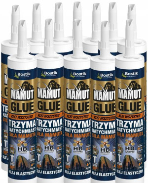 Klej Uniwersalny Montażowy Mamut Glue 290ml 12szt.