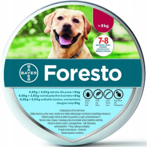 Foresto Obroża Dla Psa Powyżej 8 kg Długość 70cm