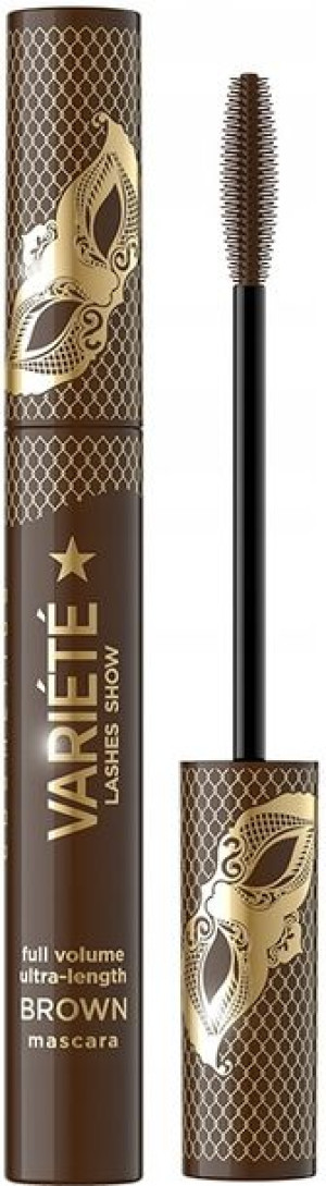 Eveline Variete Tusz Do Rzęs Mascara Brązowa Brown
