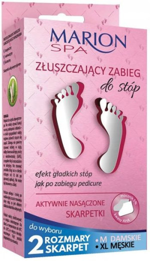Marion SPA Zabieg Złuszczjący Do Stóp Skarpetki