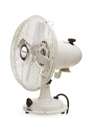 SOLIDNY metalowy WENTYLATOR biurkowy ZEFIR 26W SFDR0-200APT